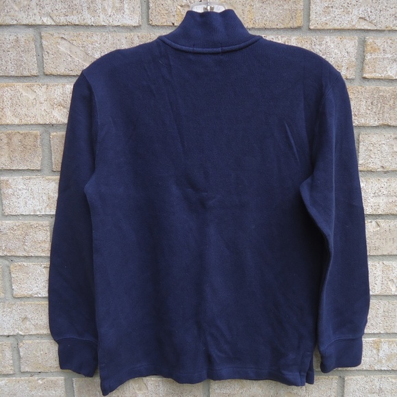 SIZE M (10-12). Polo Ralph Lauren quarter zip sweater. - Picture 2 of 7